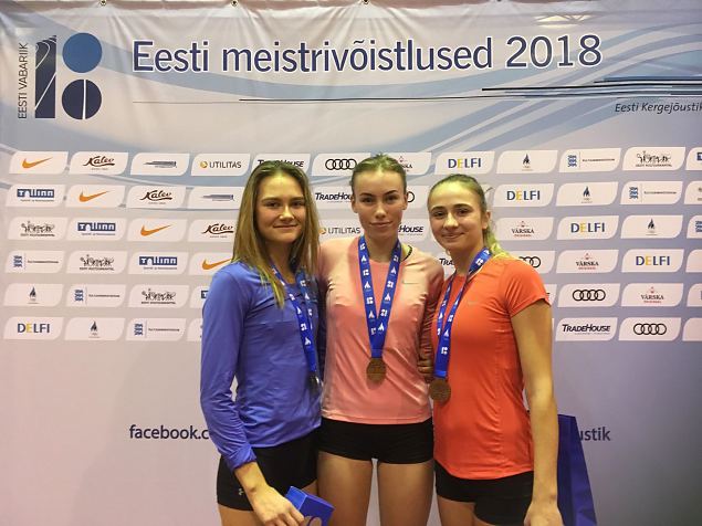 Õnnitleme Lilian Turbanit - Eesti Meister Mitmevõistluses
