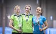 Kergejõustik Naiste 400m jooksu parimad: Annika Sakkarias,Helin Meier ja Liis Roose 